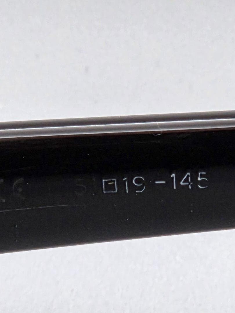 【美品】BJ CLASSIC COLLECTION 　メガネ　P-505 黒ぶち