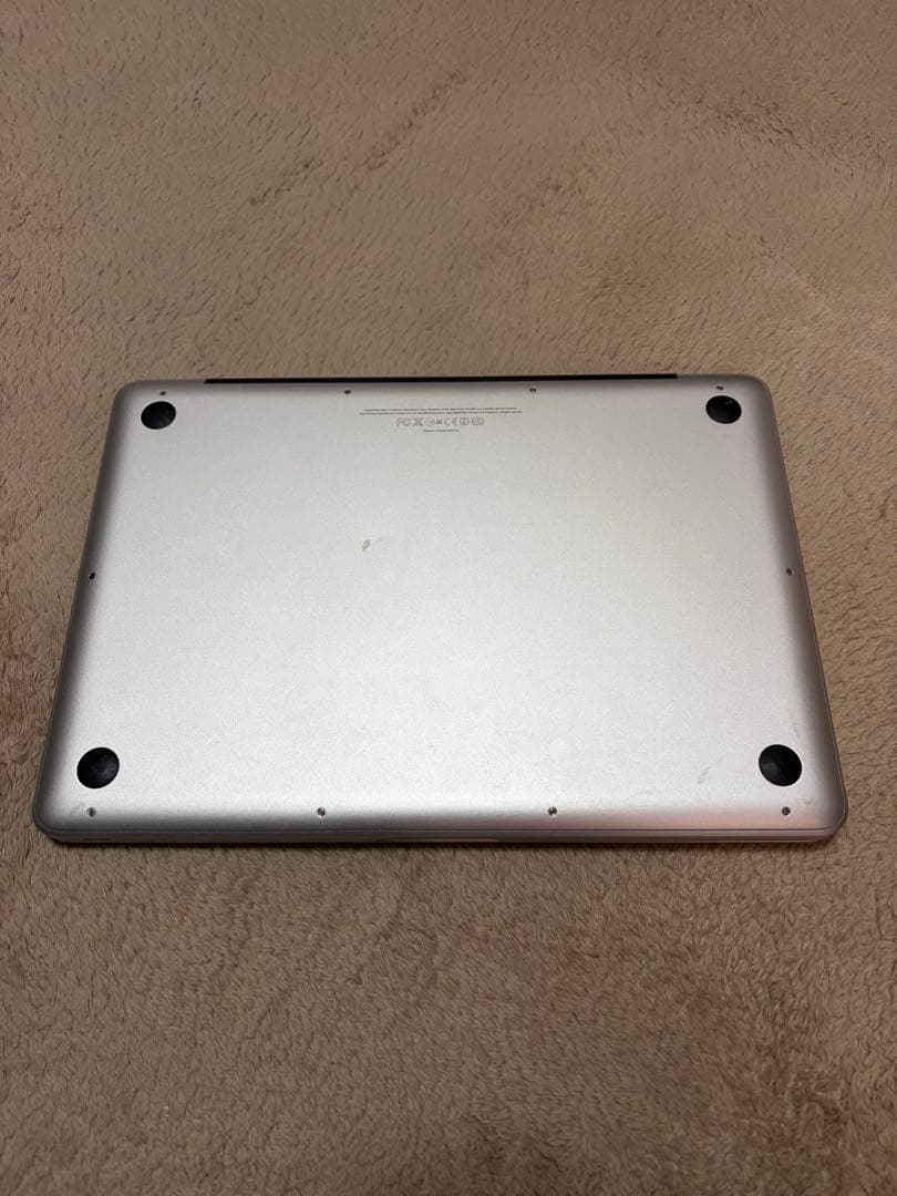 MacBook Pro (13-inch, Mid 2012)　初期化済