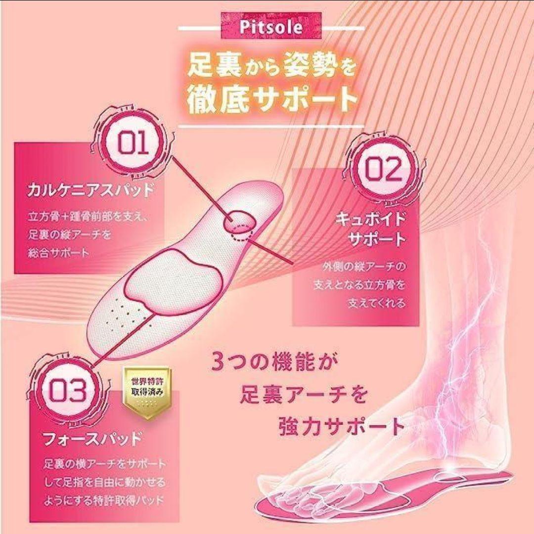 pitsole ピットソール <M>サイズインソール 二つセット【正規品】
