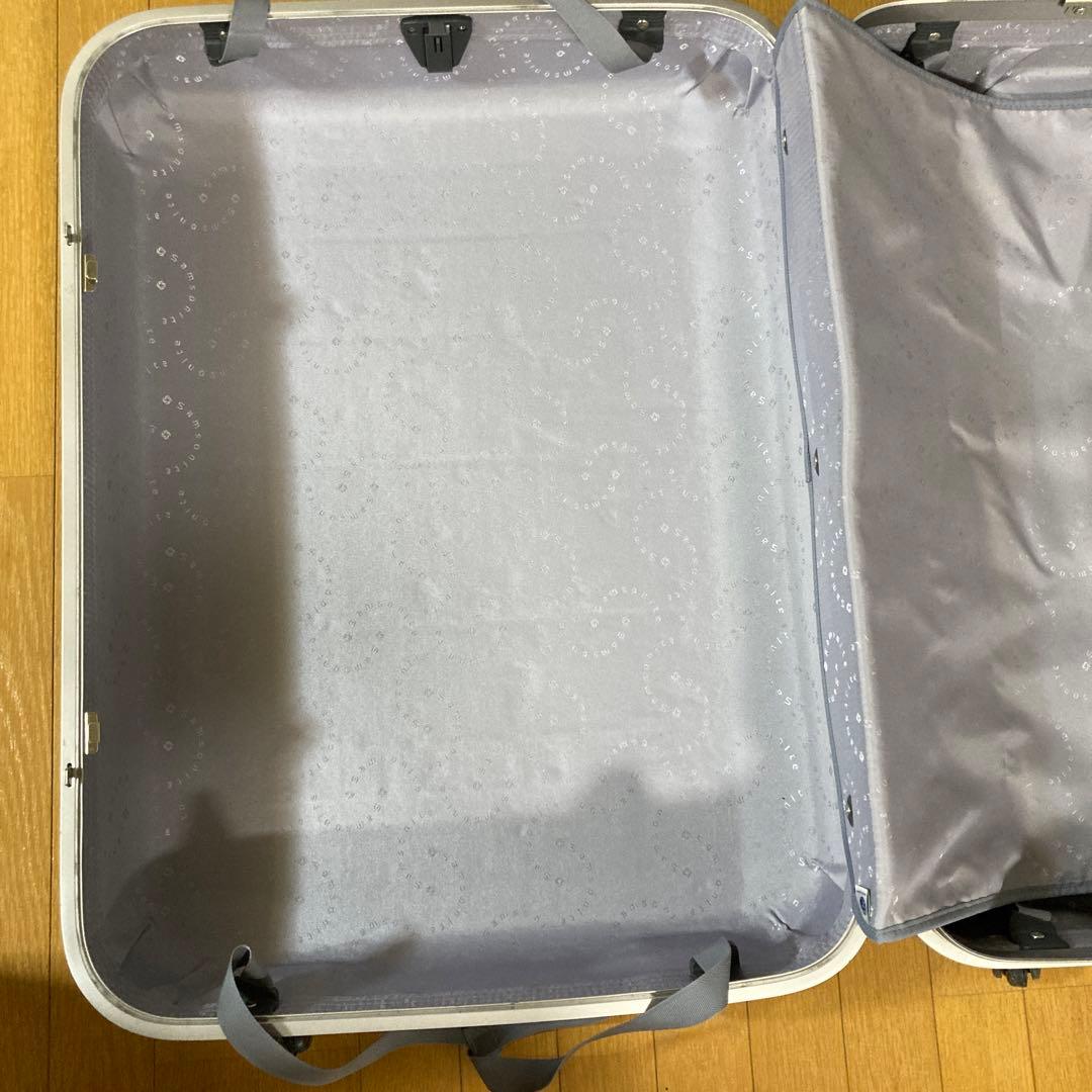 【美品】Samsoniteスーツケース ブラック Lサイズ 鍵付き