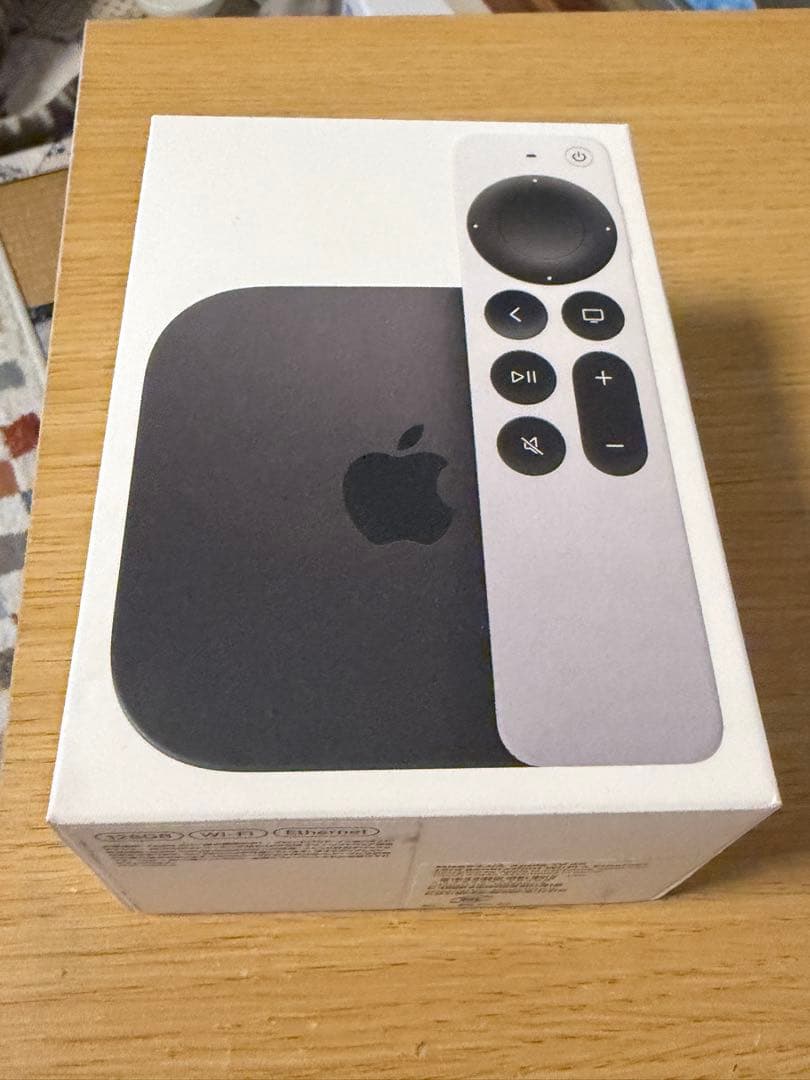 Apple TV 4K (第3世代) 128GB Wi-Fi + Ethernt