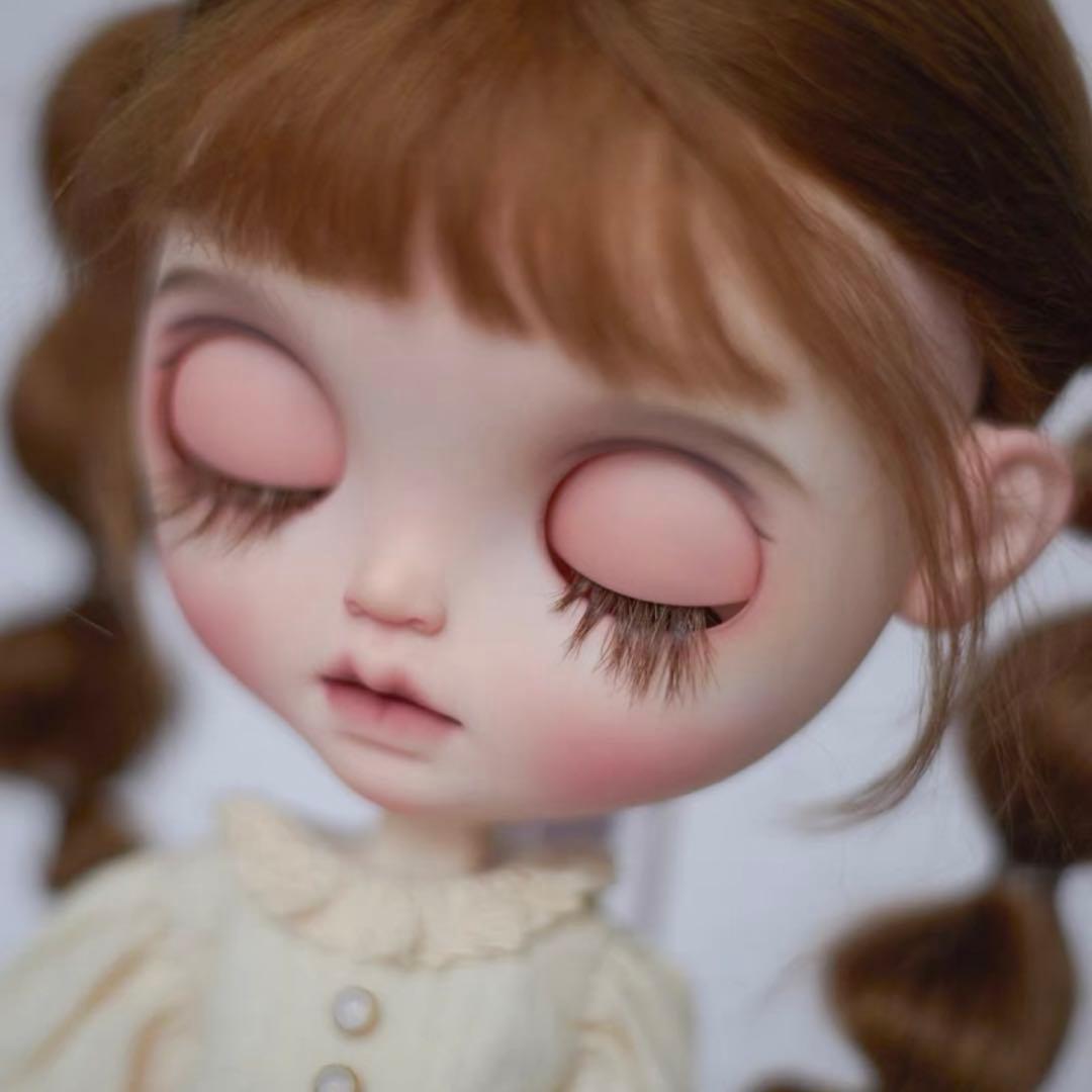 作家様カスタムブライス ダーク チェスクィーン かわいい 美人さん 人形