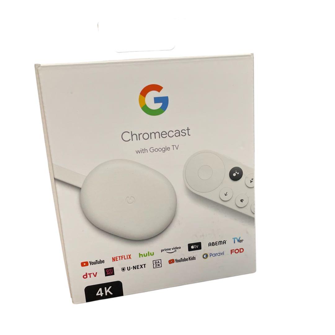 【箱付】GZRNL 4K版 Chromecast with Google TV