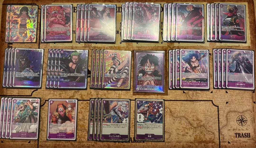 ワンピース カードゲーム デッキセット 引退品(フルパラあり)