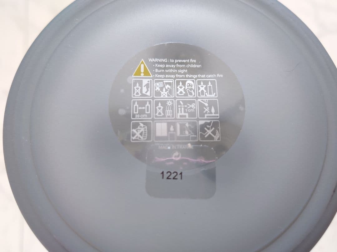 【未使用/非売品】ZEGNAゼニア　ロゴ入り アロマキャンドル ウール 600g