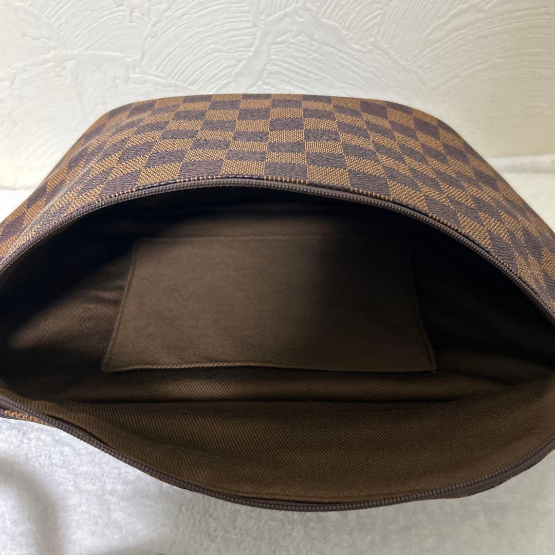 アバマページ　ハンドメイド　市松模様　ボディバッグ
