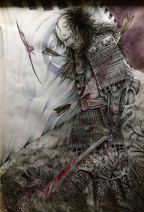 【見本】期間限定‼️幽霊画イラスト承ります