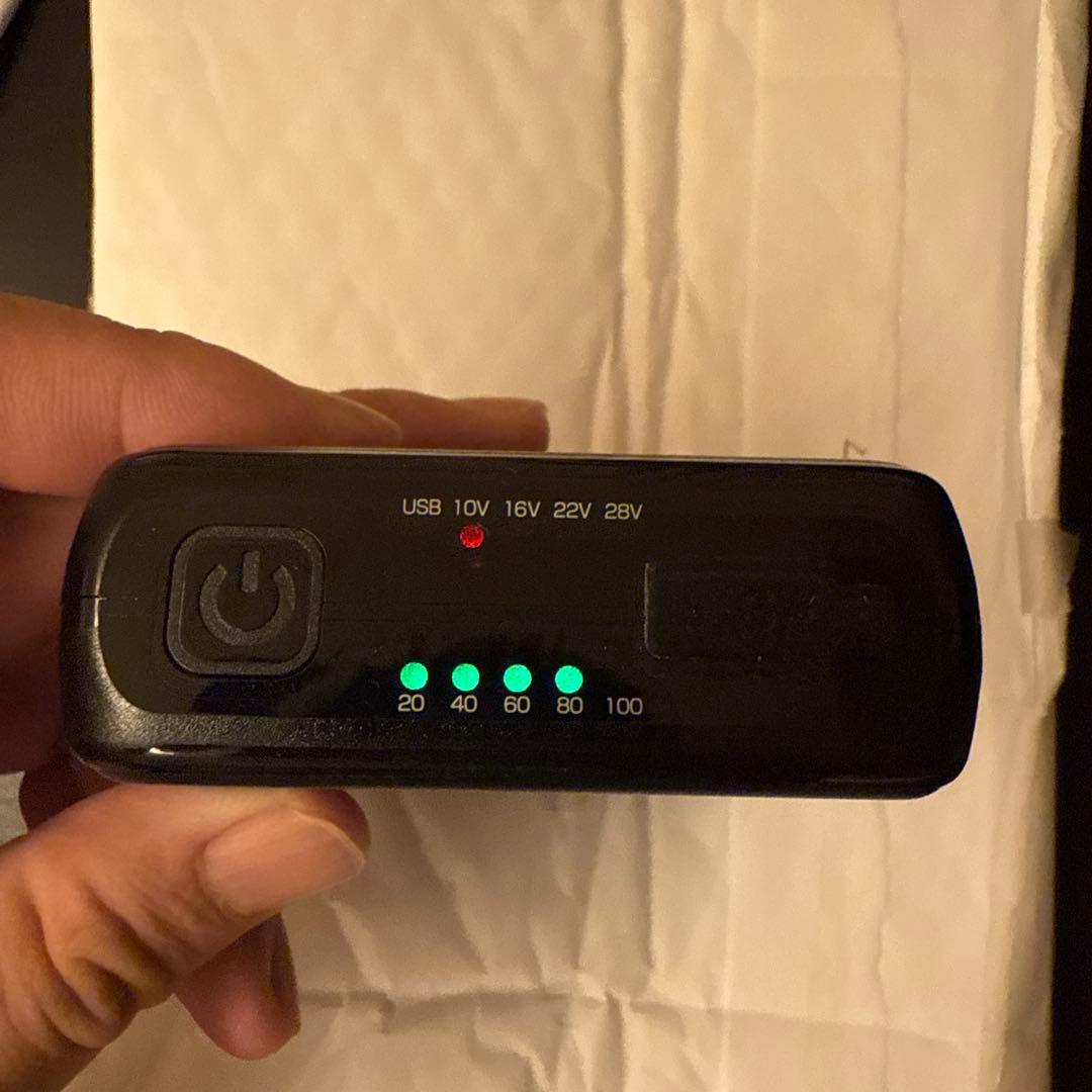 長信ジャパン GB-POWER GB428 ファンウェア用　(箱・充電器なし)