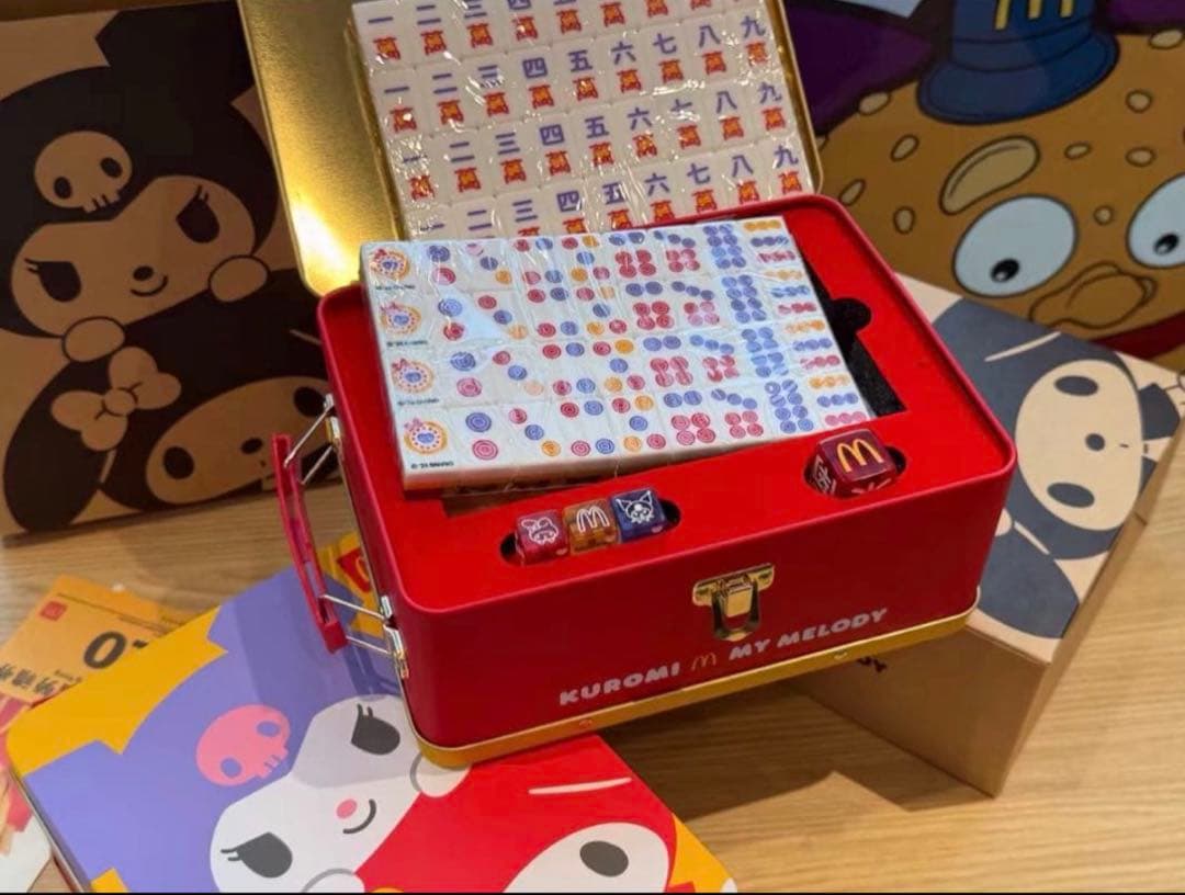 マクドナルド サンリオコラボ　香港/マカオ限定　マイメロディークロミ　マージャン