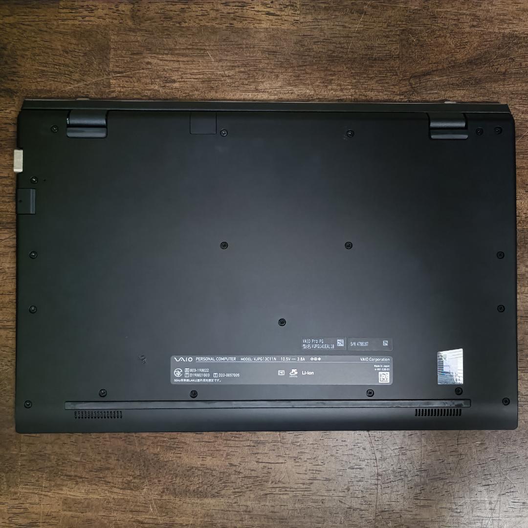 【美品】VAIO 13.3型 超軽量 i5 16GB Office n151