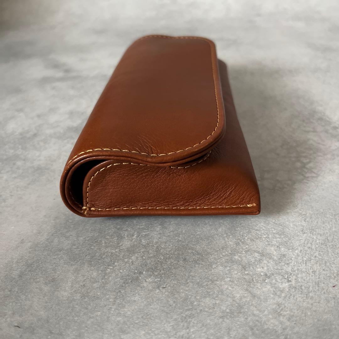 美品✨オールドコーチ　希少レア　 メガネケース ブラウン　サングラス