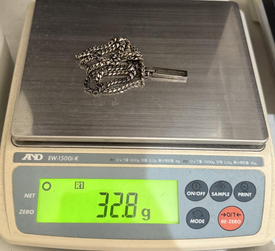 Leda SILMA　レダシルマ　nano　ネックレス　約32.8g