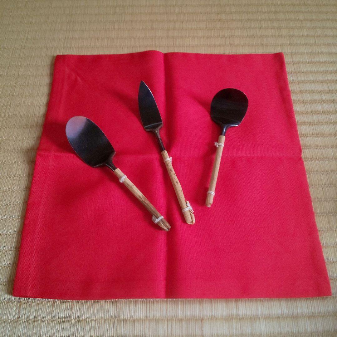 A 237 風炉用 灰匙 ( 清茂作 )