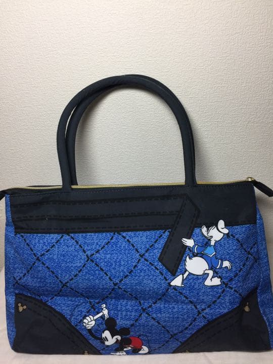 トートバッグ ミッキー ドナルド だまし絵