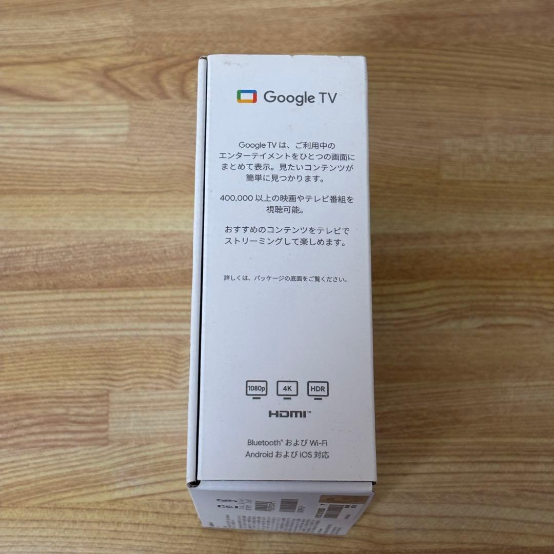 その他 Google Chromecast with Google TV 4K
