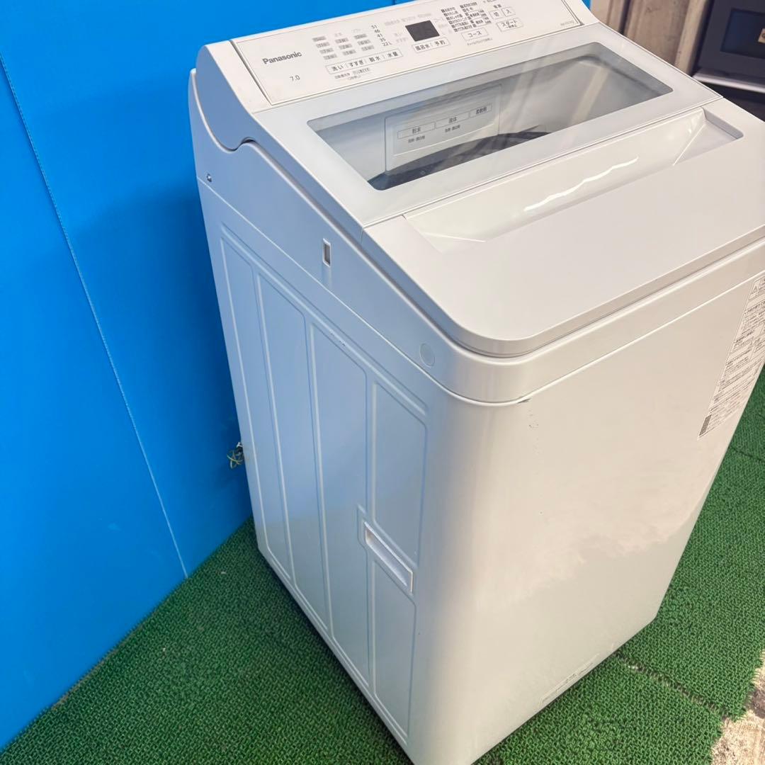 005 2024年製　Panasonic 容量7キロ　エコナビ搭載　衣類に優しい