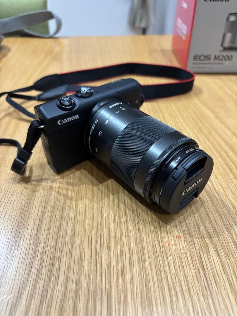 最終値下‼️Canon EOS M200 デジタル一眼レフ 本体と付属品