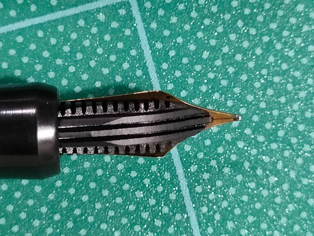 手造　万年筆　インキ止　Japanese vintage