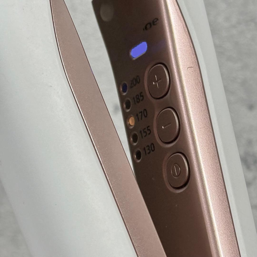 動作良好 ナノケア ストレートアイロン 白 プレート滑り◎ EH-HS0E 美容
