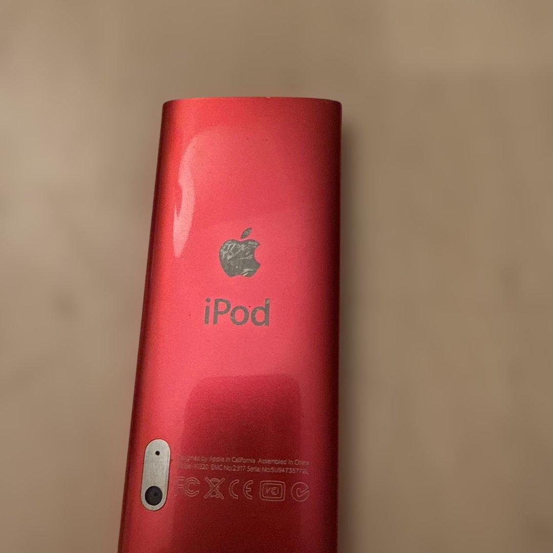 iPod nano 5世代　8GBピンク　バッテリー交換済作動品　美品