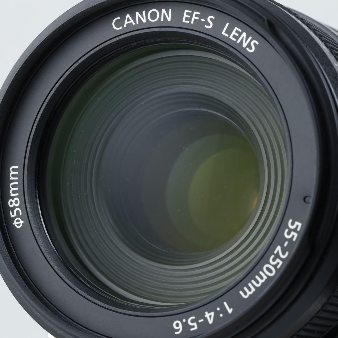 030★EF-S 55-250mm★CANONキヤノン★手ぶれ補正付き