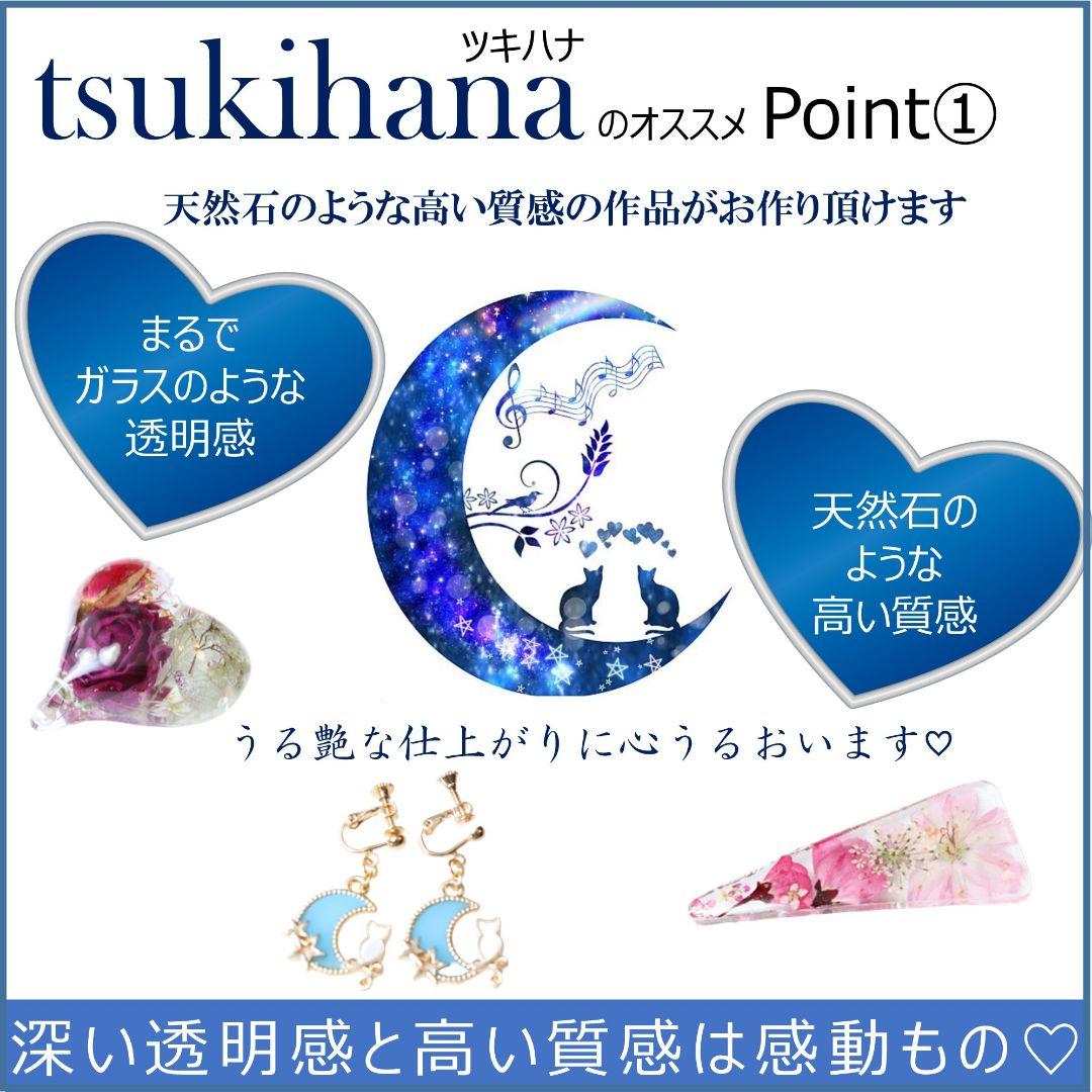 専用レジン液 ツキハナ10本、コーティング剤つき✩.*˚