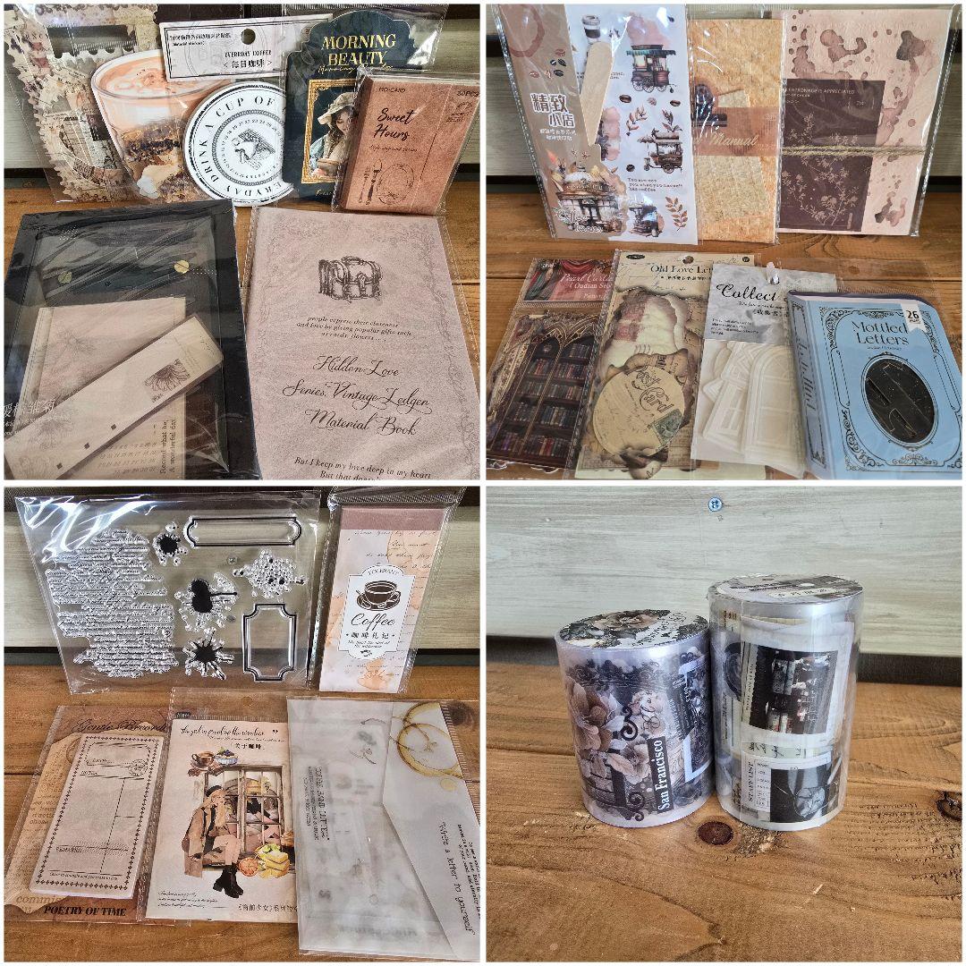 キキセレクト 450円送料込 素材21種+コーヒー染め+ハンドメイド