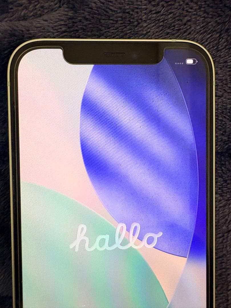 iPhone12本体 グリーン バッテリー72% SIMロックなし
