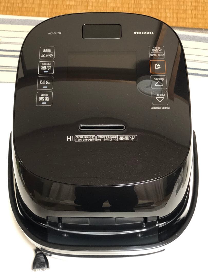 訳有り 新品未使用TOSHIBA RC-10VXV K炊飯器 5.5合炊き