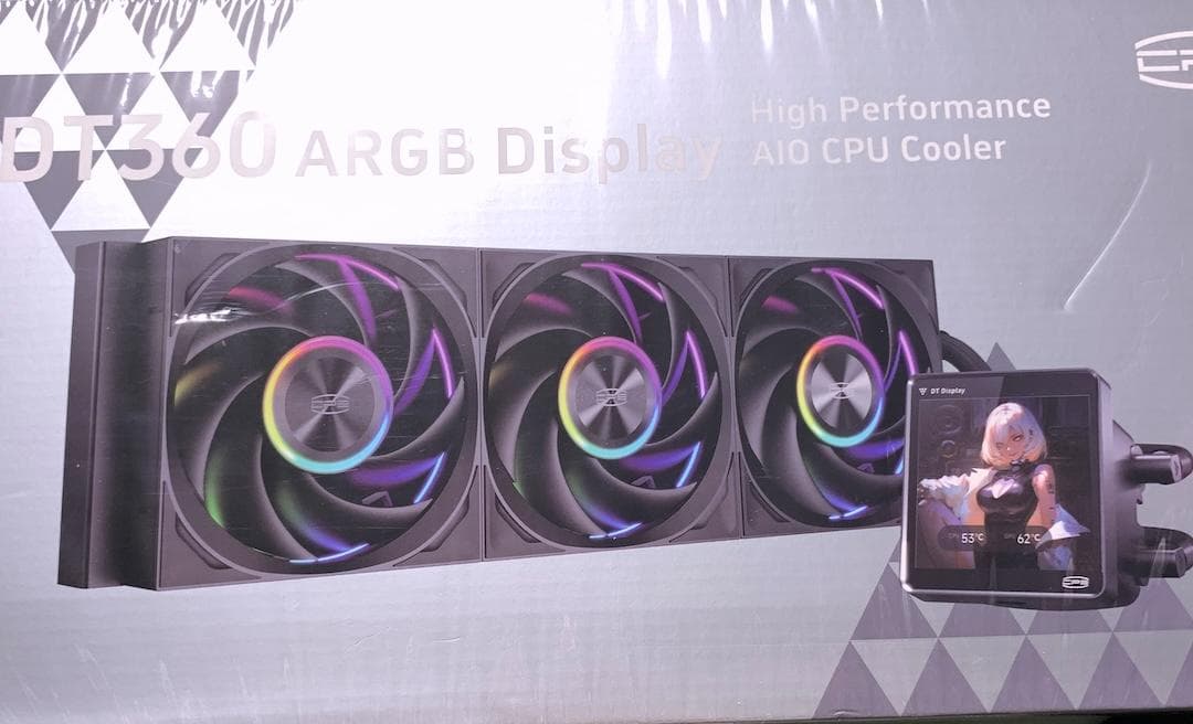新品⭐️PCCOOLER CPS AIO DT360 ARGB Display黒