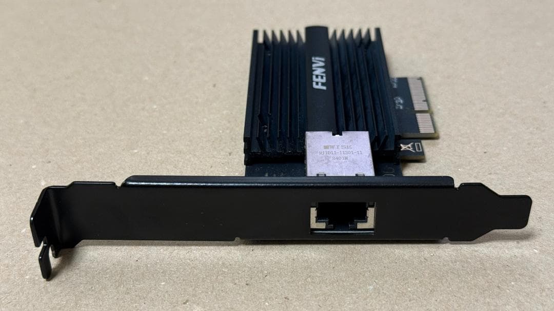 FENVi 10Gbps LANカード(RJ45) PCIe3.0x4対応
