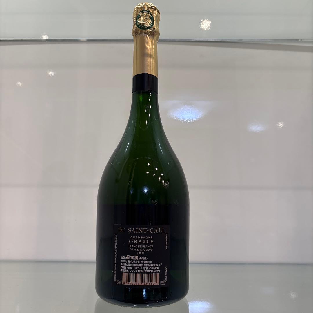 ワイン DE SAINT-GALL ORPALE grand cru2008