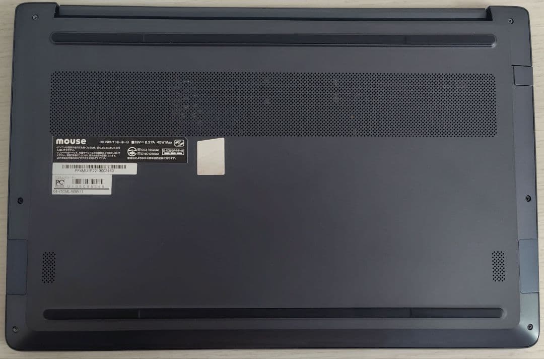 Windowsノート本体 mouse X4-i7 Core i7 16GB SSD Windows11