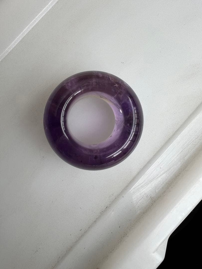 天然紫水晶 指輪