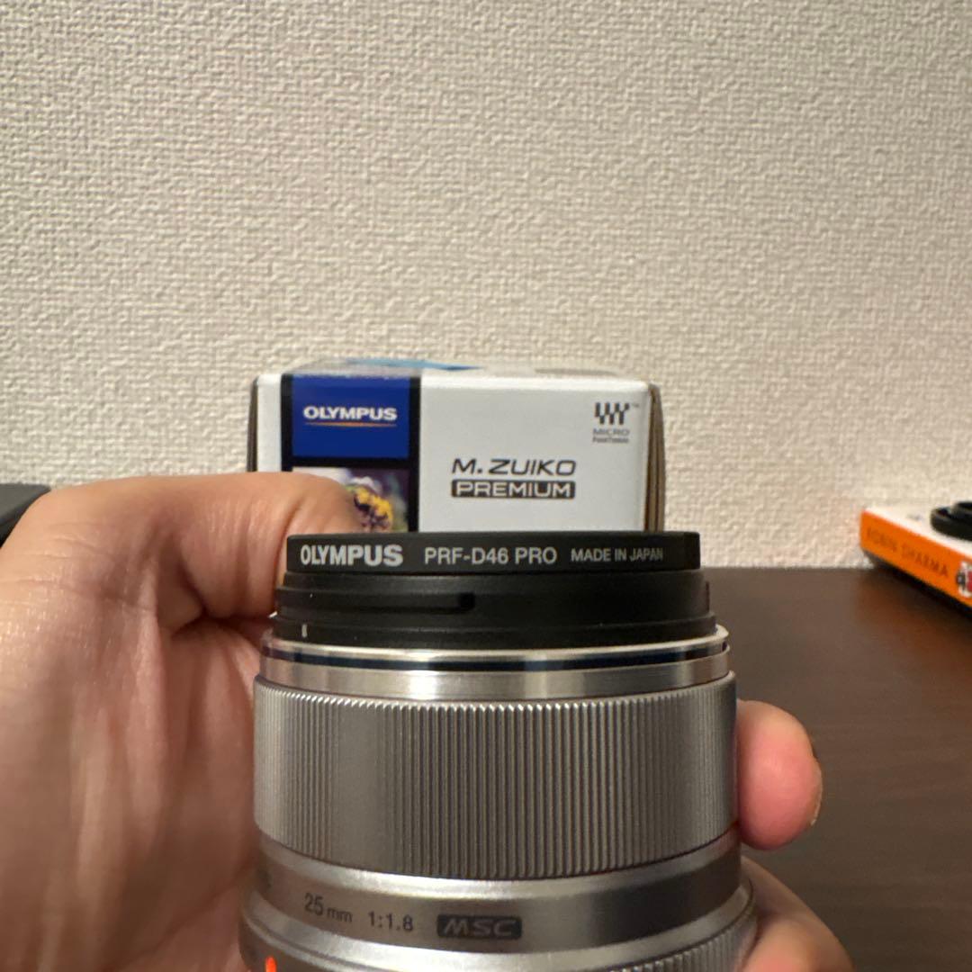OLYMPUS M.ZUIKO 25mm F1.8 単焦点レンズ
