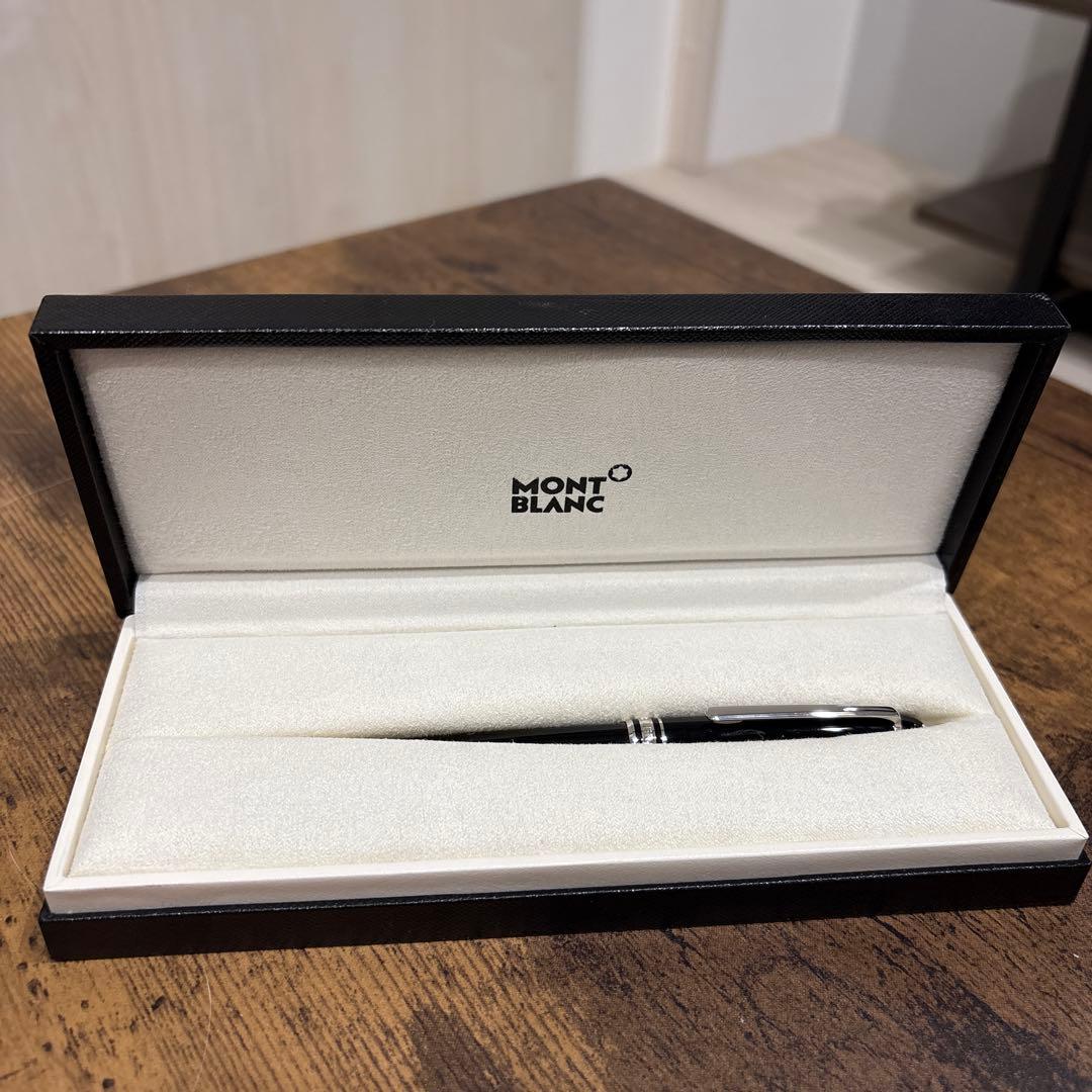 MONTBLANC 黒 ボールペン 専用ケース付き