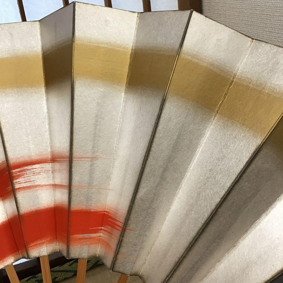 骨董品　日本舞踊用　扇子　収納袋　痛み有り　配送用箱　S795SN