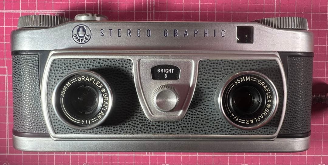 謎のステレオカメラ Graflex Stereo Graphic ジャンク扱い