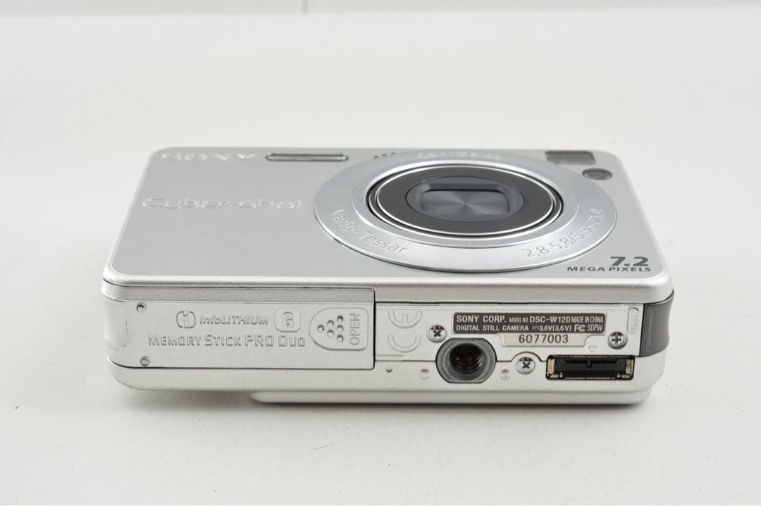 美品　SONY Cyber-shot DSC-W120 サイバーショット