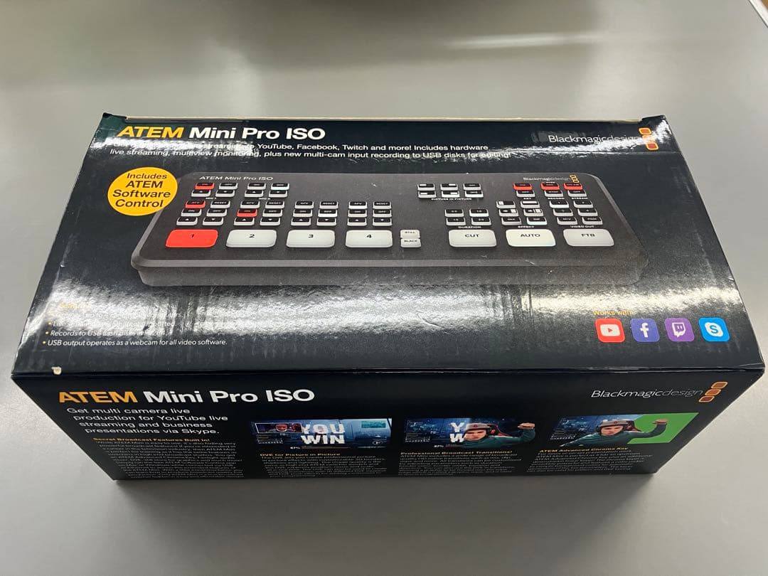【美品】Blackmagic Design ATEM Mini Pro ISO