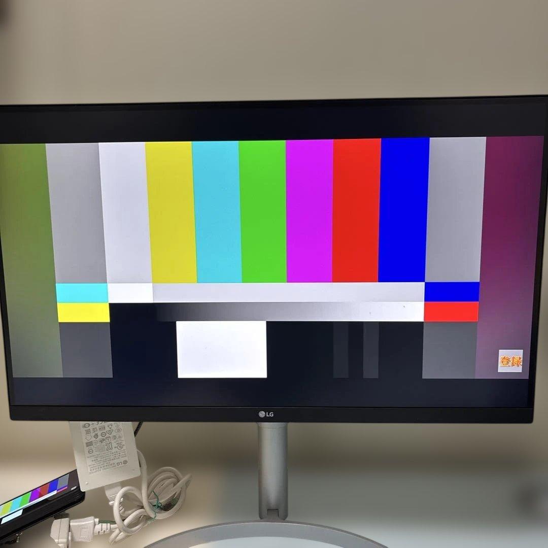 LG 4Kモニター 27UK850-W 27インチ HDR