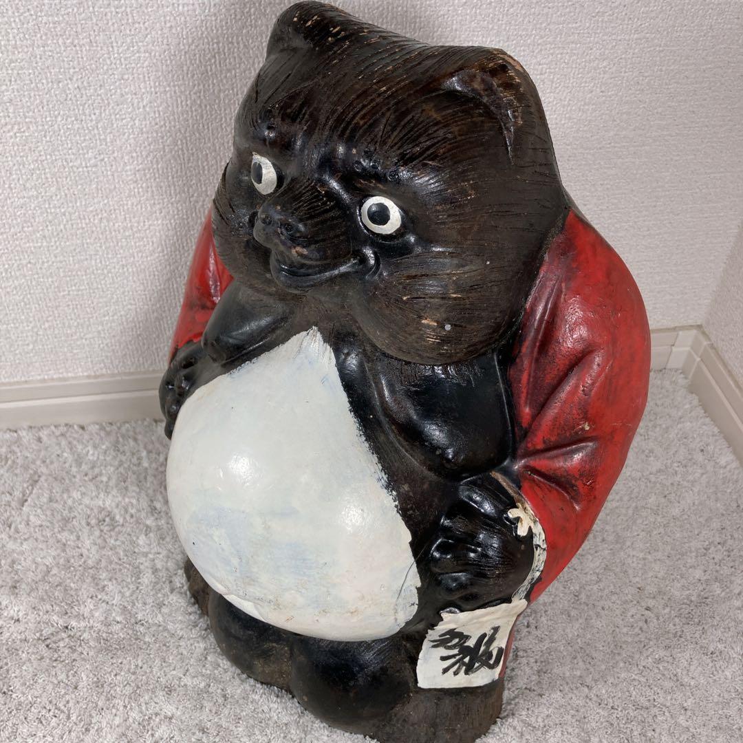 たぬき　置物　陶芸　レトロアンティーク　狸　焼物