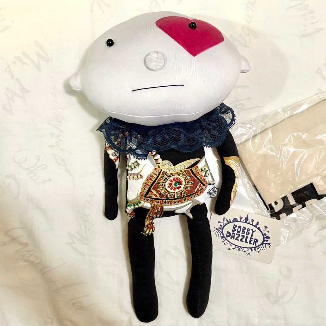 未使用タグ付き ボビーダズラー 男の子 ピエロ ハート 保存袋付き