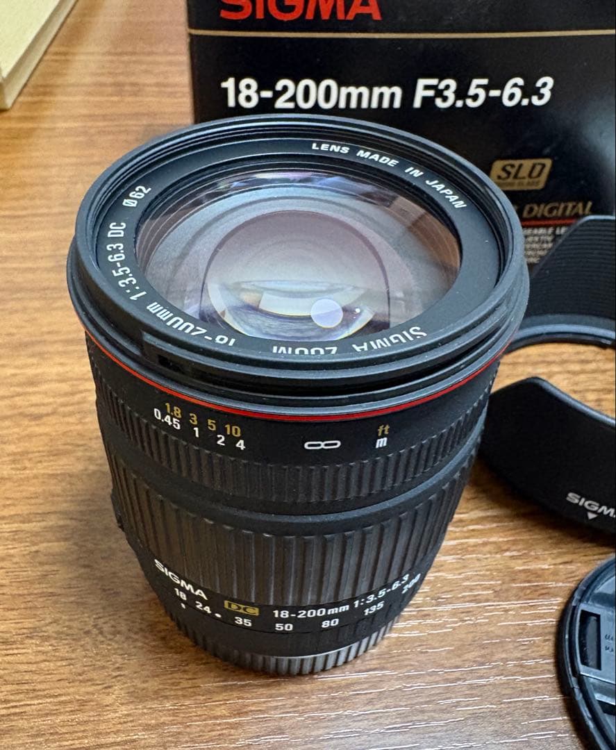 シグマ 18-200mm F3.5-6.3 DCキヤノン用