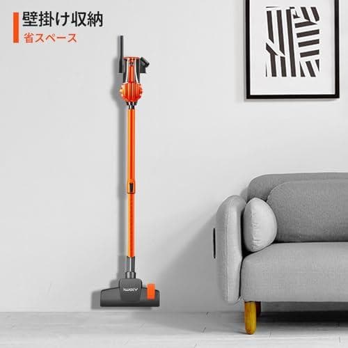 iwoly 掃除機 V600 サイクロン 600W ハイパワー 超強力吸引DXT
