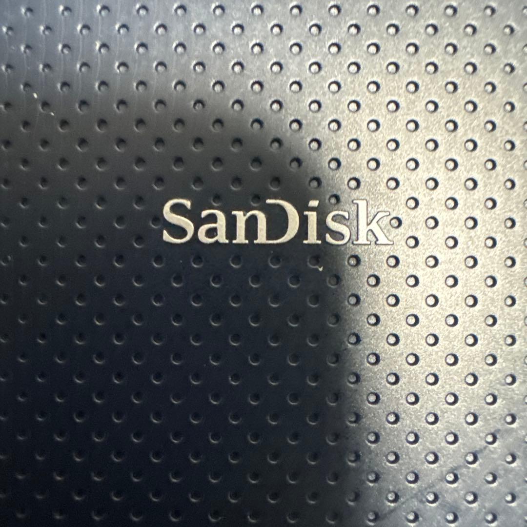 SanDisk SSD 2TB USB3.2Gen2 外付けSSD