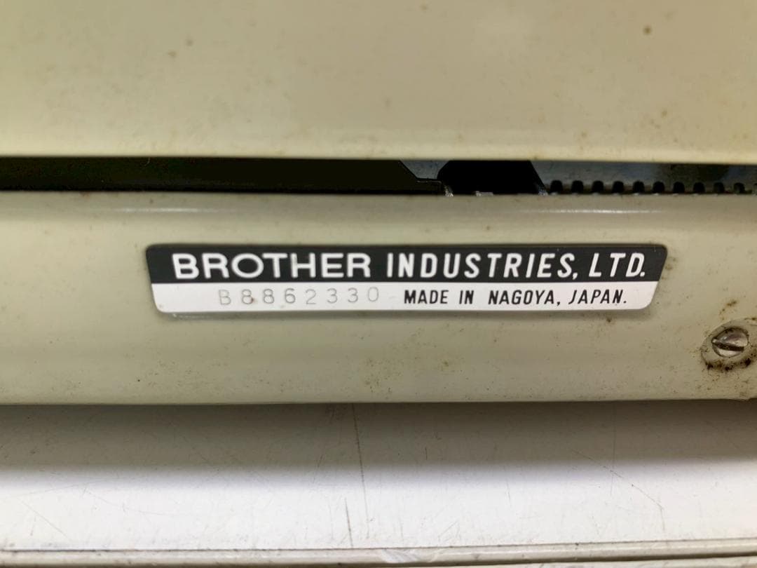 273Z ビンテージ ブラザー タイプライター BROTHER収納付 2個セット
