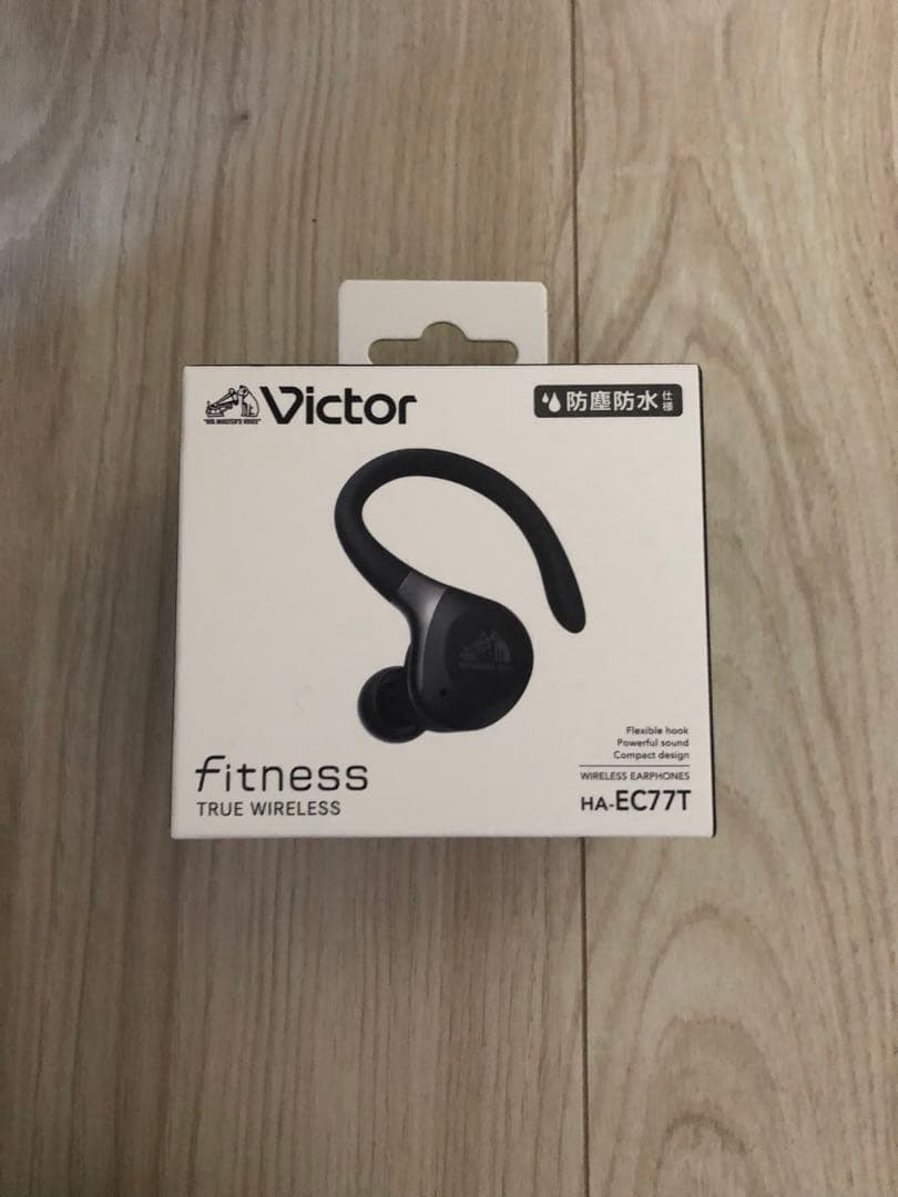 JVCケンウッド Victor HA-EC77T-B ワイヤレスイヤホン