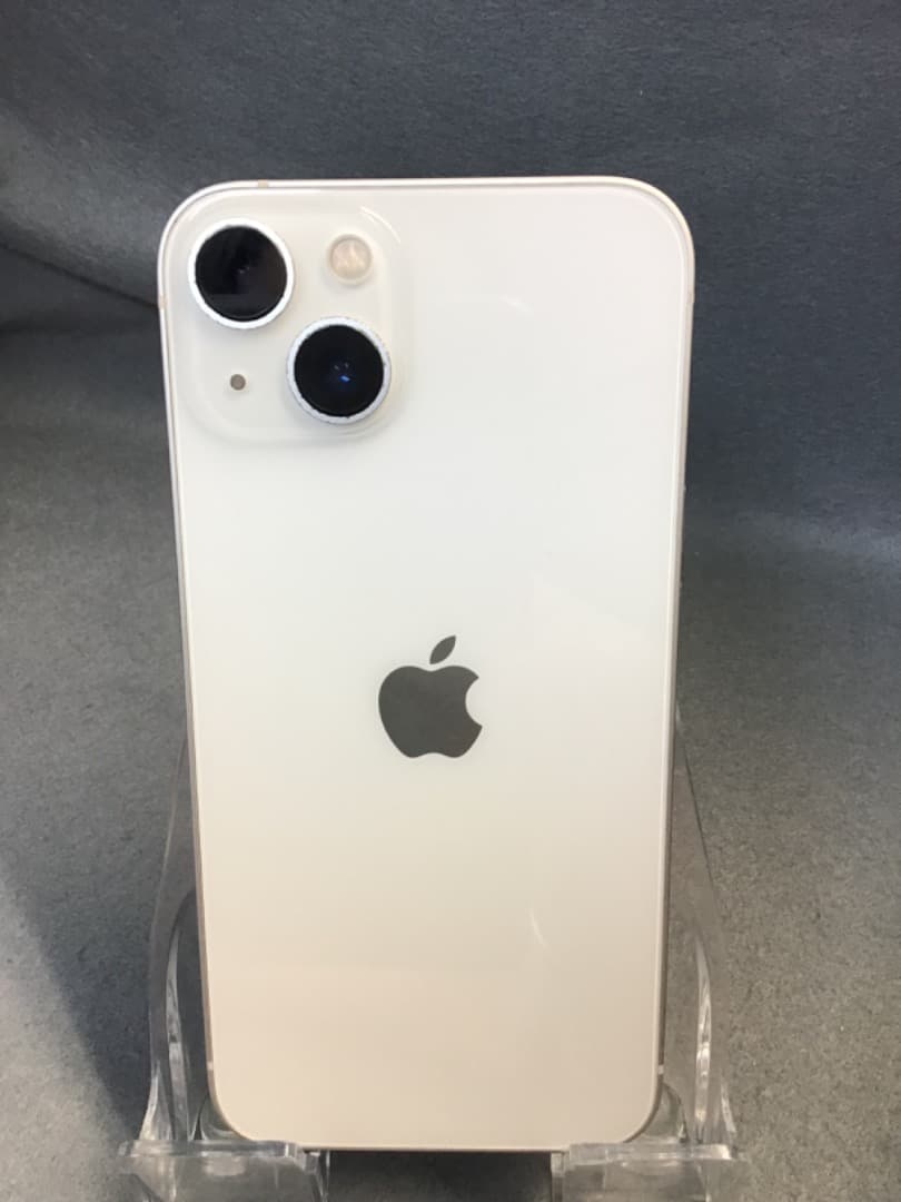 美品　国内版　SIMフリー　iPhone13 128GB スターライト色
