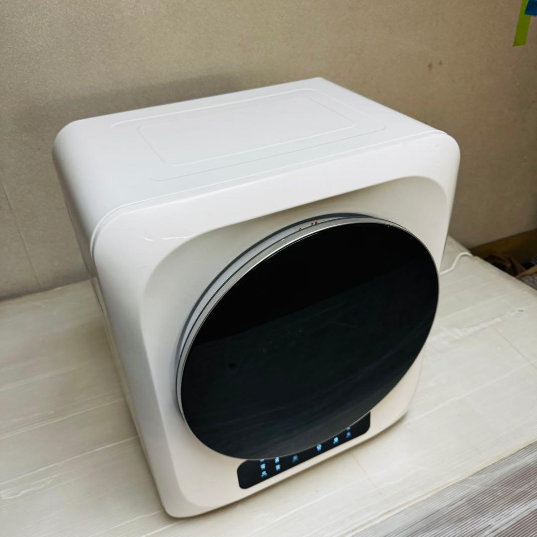 J48 美品OSJ 小型衣類乾燥機 タッチパネル式 3Kg ホワイト新生活応援！
